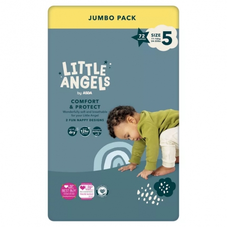 Little Angel Comfort & Protect 5 (11-16Kg) 72vnt.