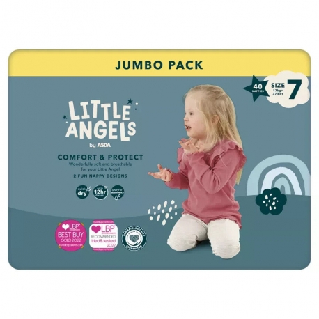 Little Angel Comfort & Protect 7 (17+Kg) 40vnt.