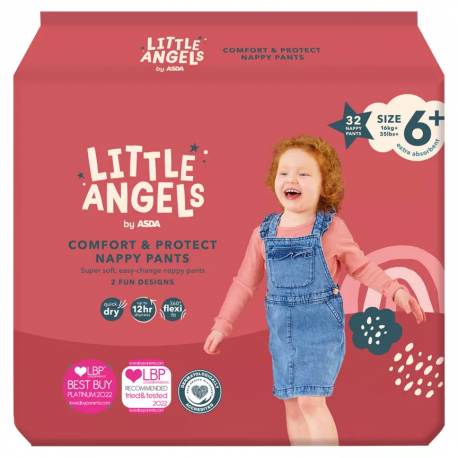 Little Angel Pants 6+ (16+Kg) 32vnt.