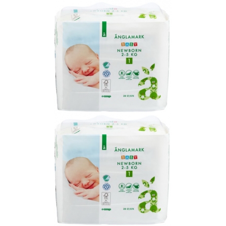 Coop 1 (2-5Kg) Newborn 56vnt.