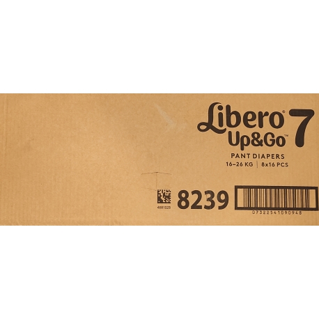 Libero Up&Go 7 (16-26Kg) 128vnt.